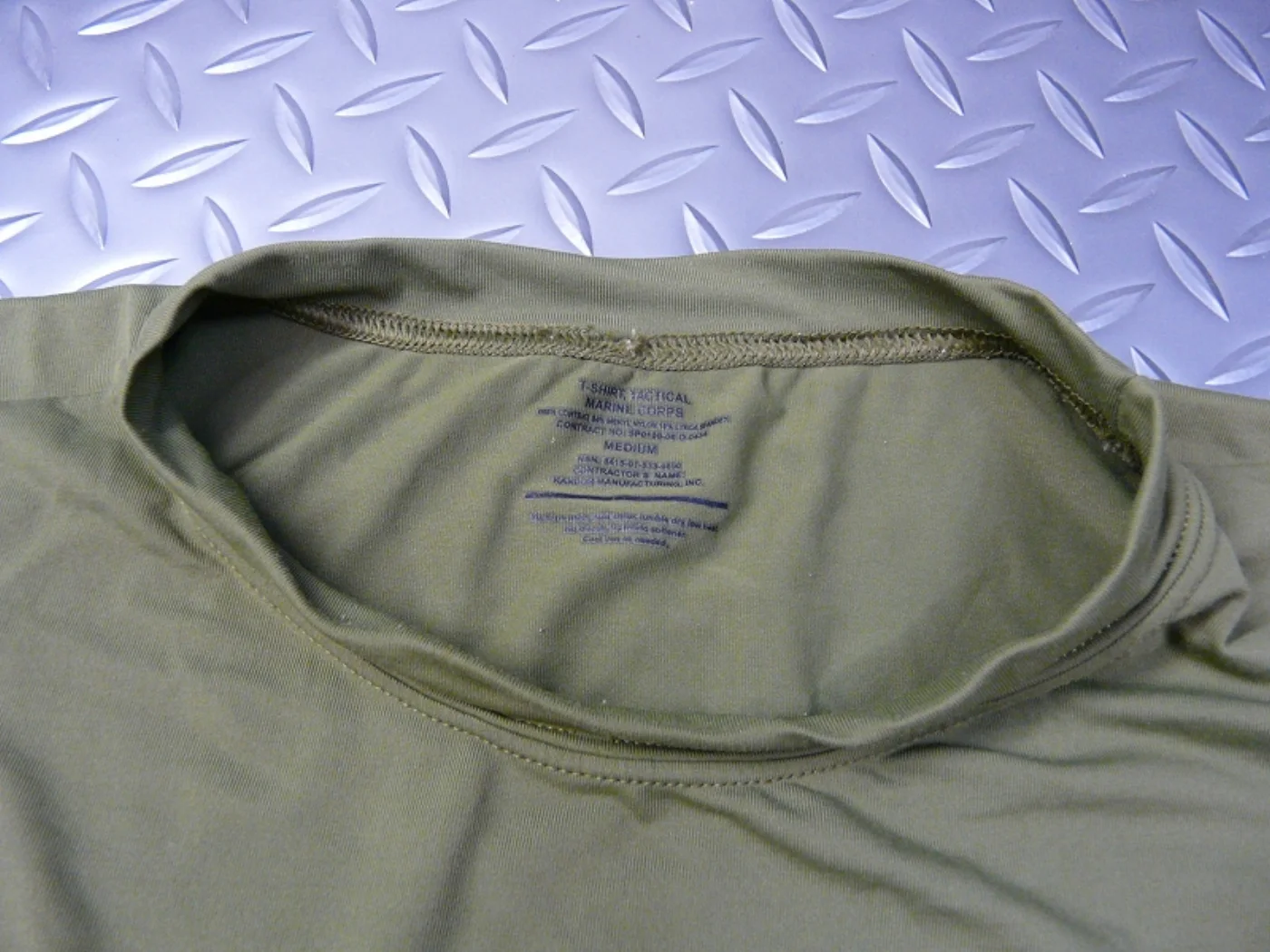 ミリタリーショップ 南国百貨店.COM|沖縄 USMC 官給品 タクティカルTシャツ -M- SPO100-06 [G- 記録写真4