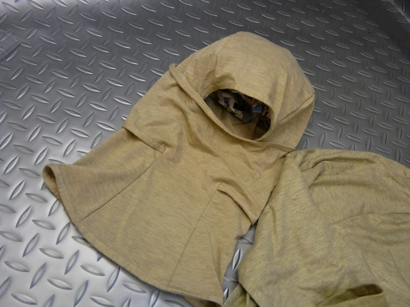 ミリタリーショップ 南国百貨店.COM|沖縄 USMC コンバットTシャツ長袖 TAN バラクラバセット [G-811] 記録写真3