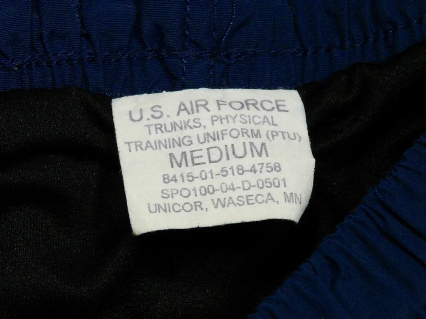 ミリタリーショップ 南国百貨店.COM|沖縄 U.S.AIR FORCE トレーニング ショートパンツ -M- [Q-5 記録写真5