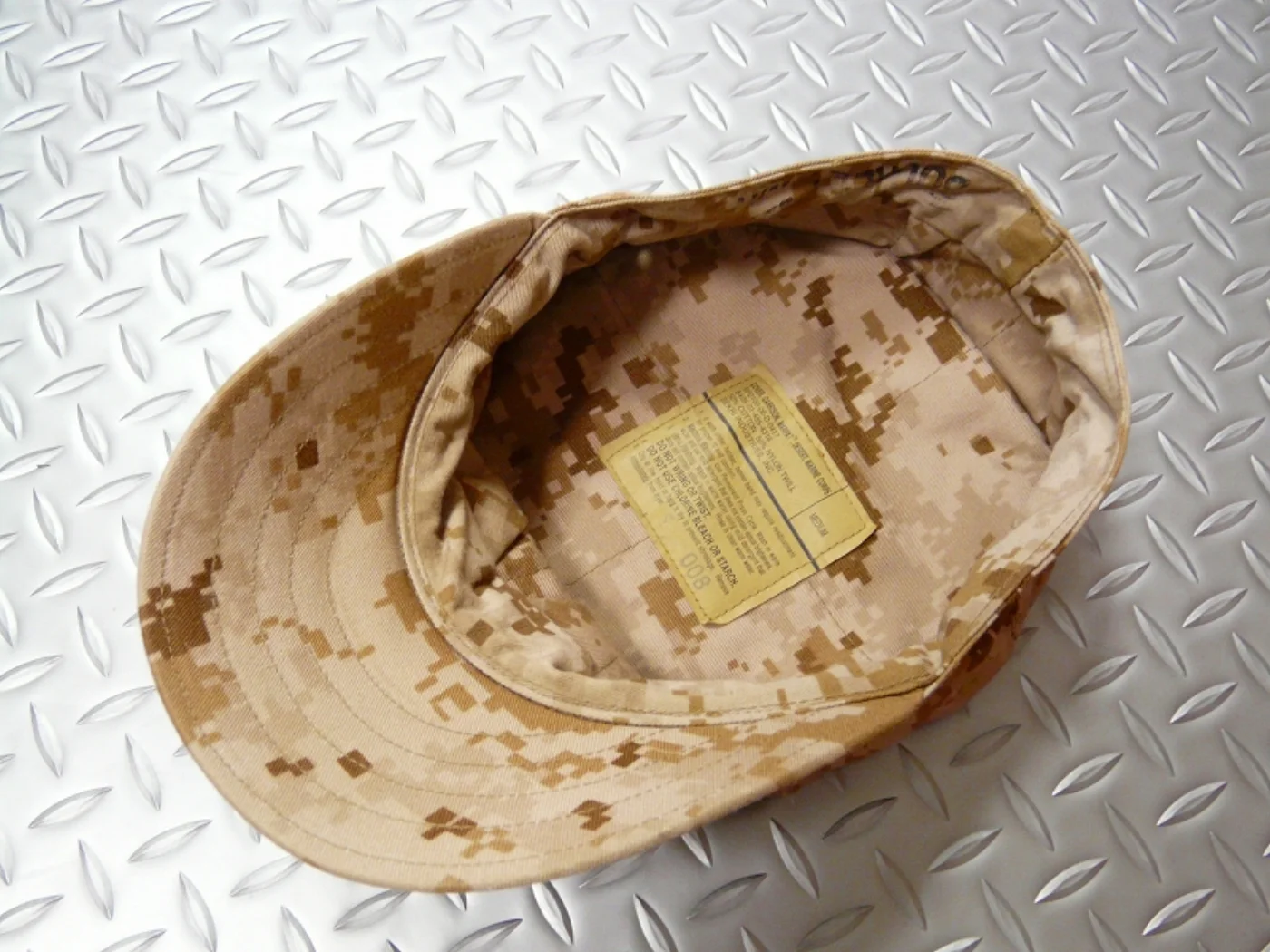 ミリタリーショップ 南国百貨店.COM|沖縄 八角帽 マーパット デザート Mサイズ 極上品 [Q-562] - 八角帽 記録写真5