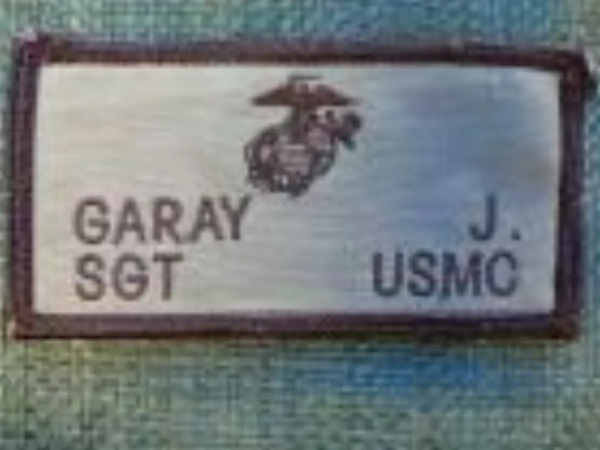 ミリタリーショップ 南国百貨店.COM|沖縄 GARAY J. SGT USMC ベルクロ付き [Y-191] - GA 記録写真1