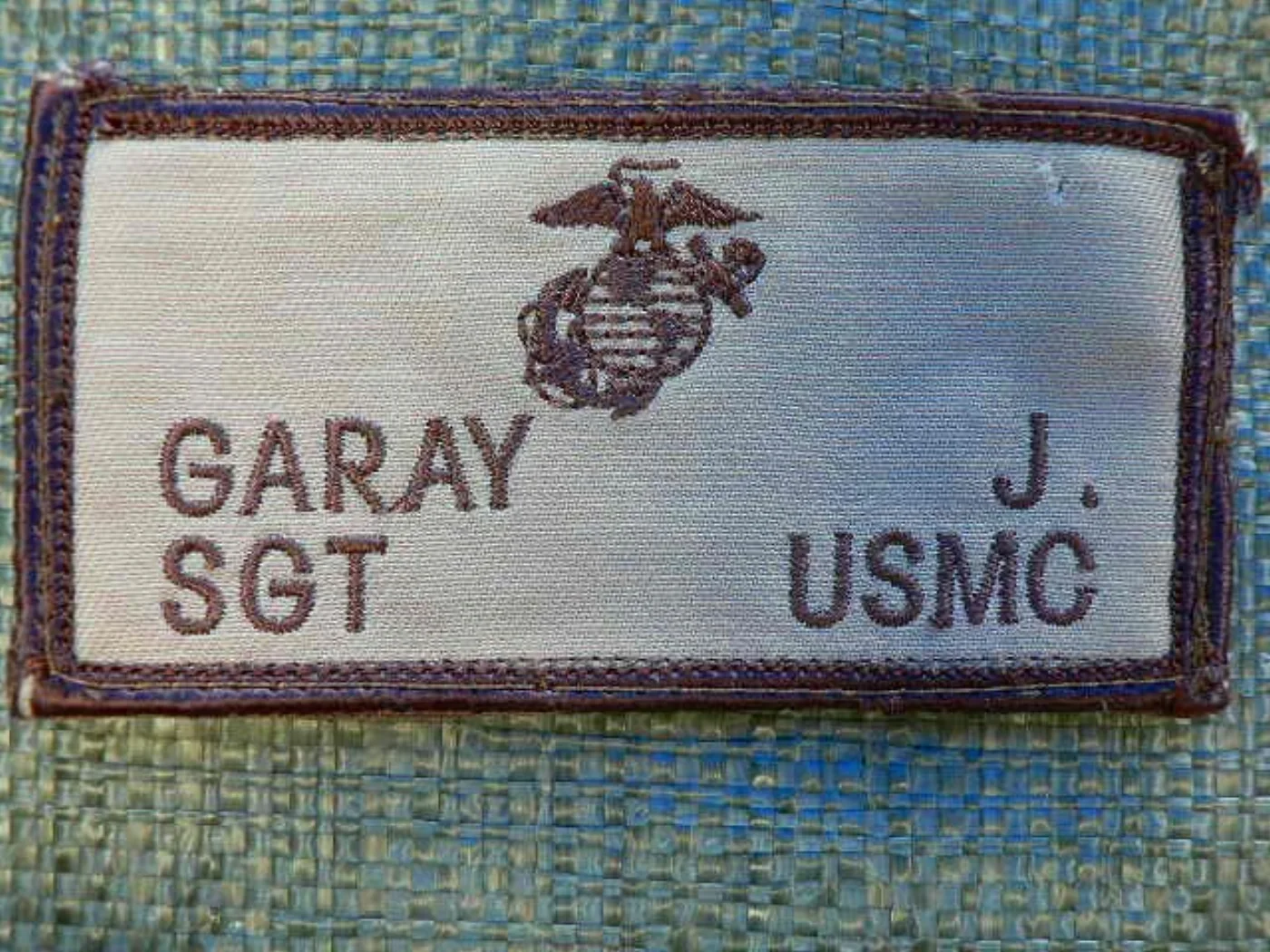 ミリタリーショップ 南国百貨店.COM|沖縄 GARAY J. SGT USMC ベルクロ付き [Y-191] - GA 記録写真2