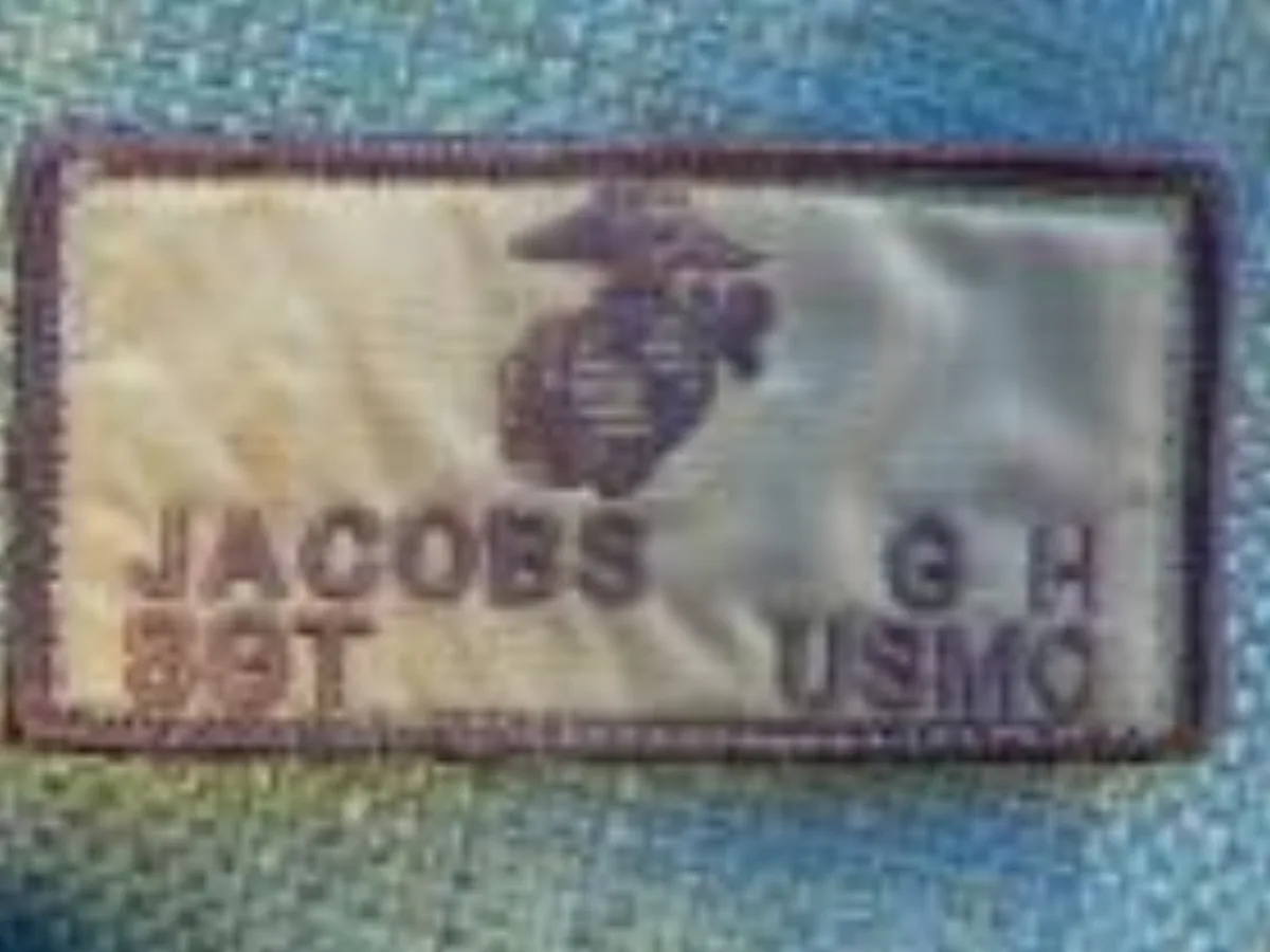 ミリタリーショップ 南国百貨店.COM|沖縄 JACOBS G H SGT USMC ベルクロ付き [Y-192] - 記録写真1