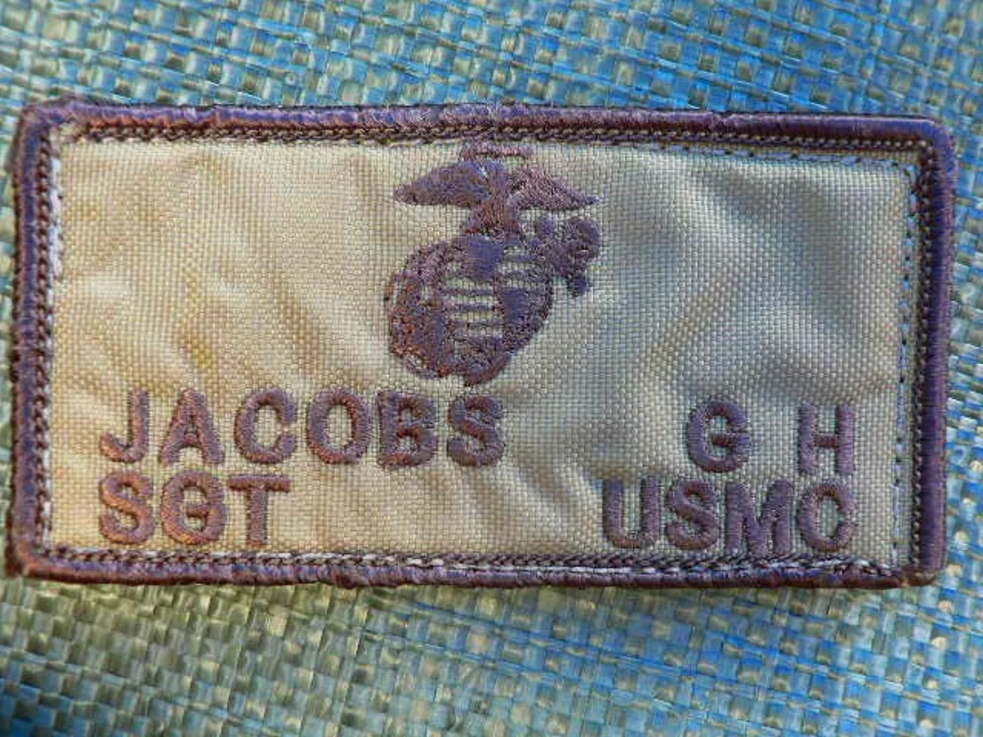 ミリタリーショップ 南国百貨店.COM|沖縄 JACOBS G H SGT USMC ベルクロ付き [Y-192] - 記録写真2