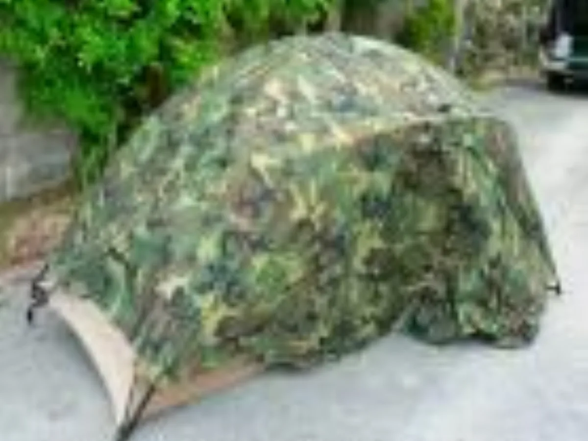 ミリタリーショップ 南国百貨店.COM|沖縄 USMC マリンコンバットテント 二人用小型テント 特価品 [A USMC 記録写真1