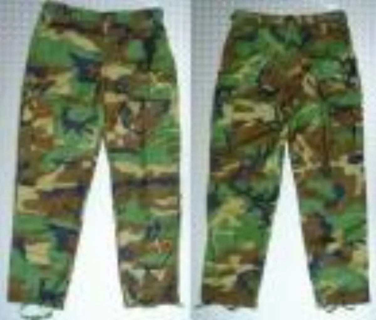 ミリタリーショップ 南国百貨店.COM|沖縄 BDU 迷彩パンツ Non-Rip M-R [Q-361] - BDU 迷 記録写真1