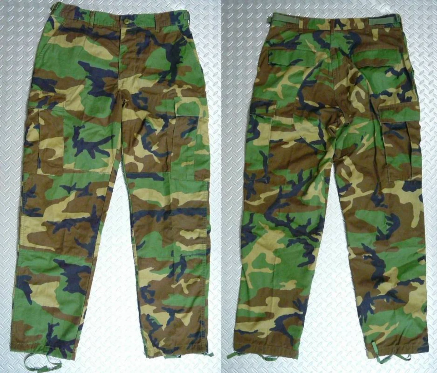 ミリタリーショップ 南国百貨店.COM|沖縄 BDU 迷彩パンツ Non-Rip M-R [Q-361] - BDU 迷 記録写真3