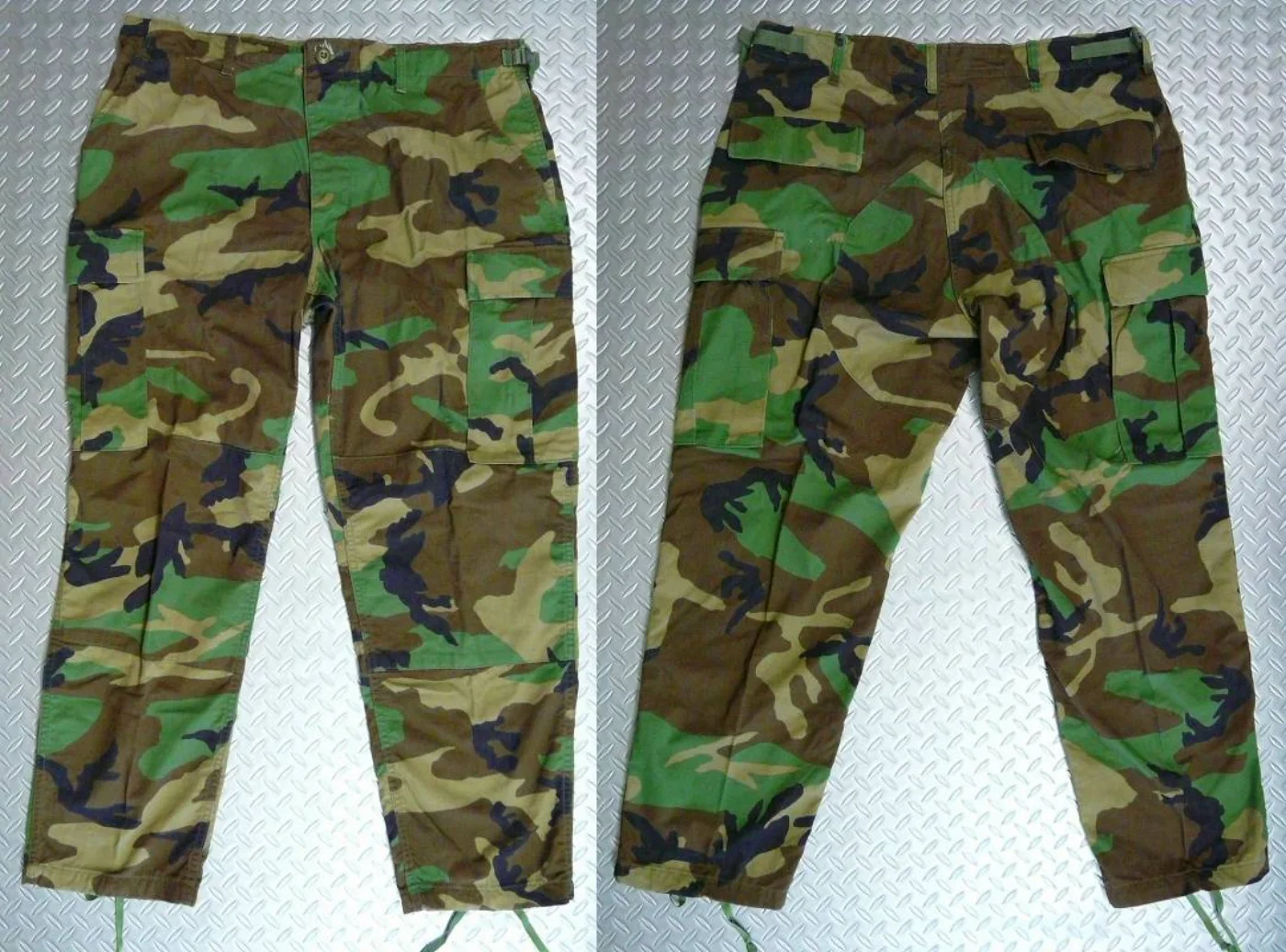 ミリタリーショップ 南国百貨店.COM|沖縄 迷彩パンツ Non-Rip L-S [Q-362] - 迷彩パンツ生地：N 記録写真3