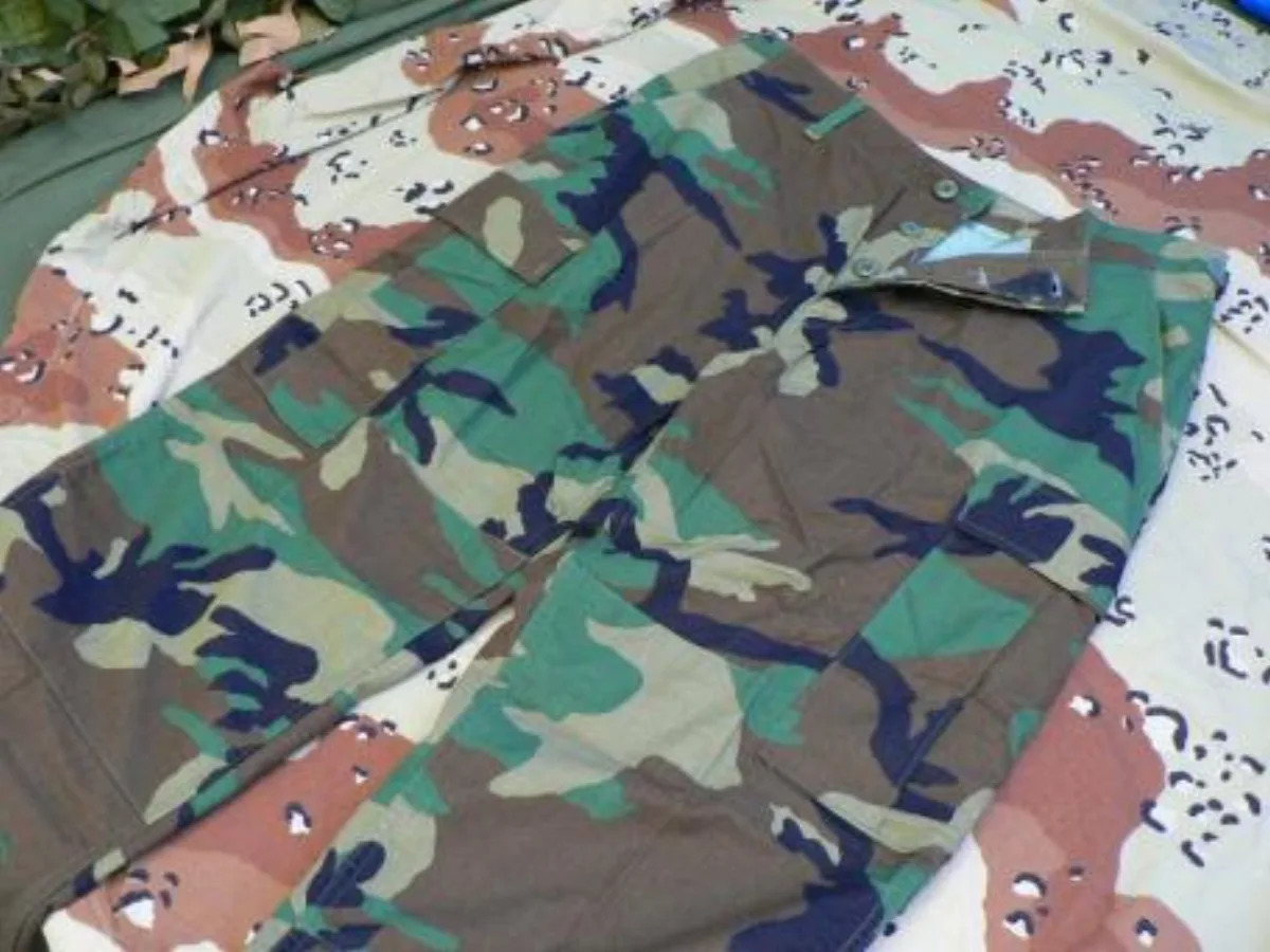ミリタリーショップ 南国百貨店.COM|沖縄 BDU 迷彩パンツ M-XS 新品 [M-XS] - BDU 迷彩パンツサ 記録写真1