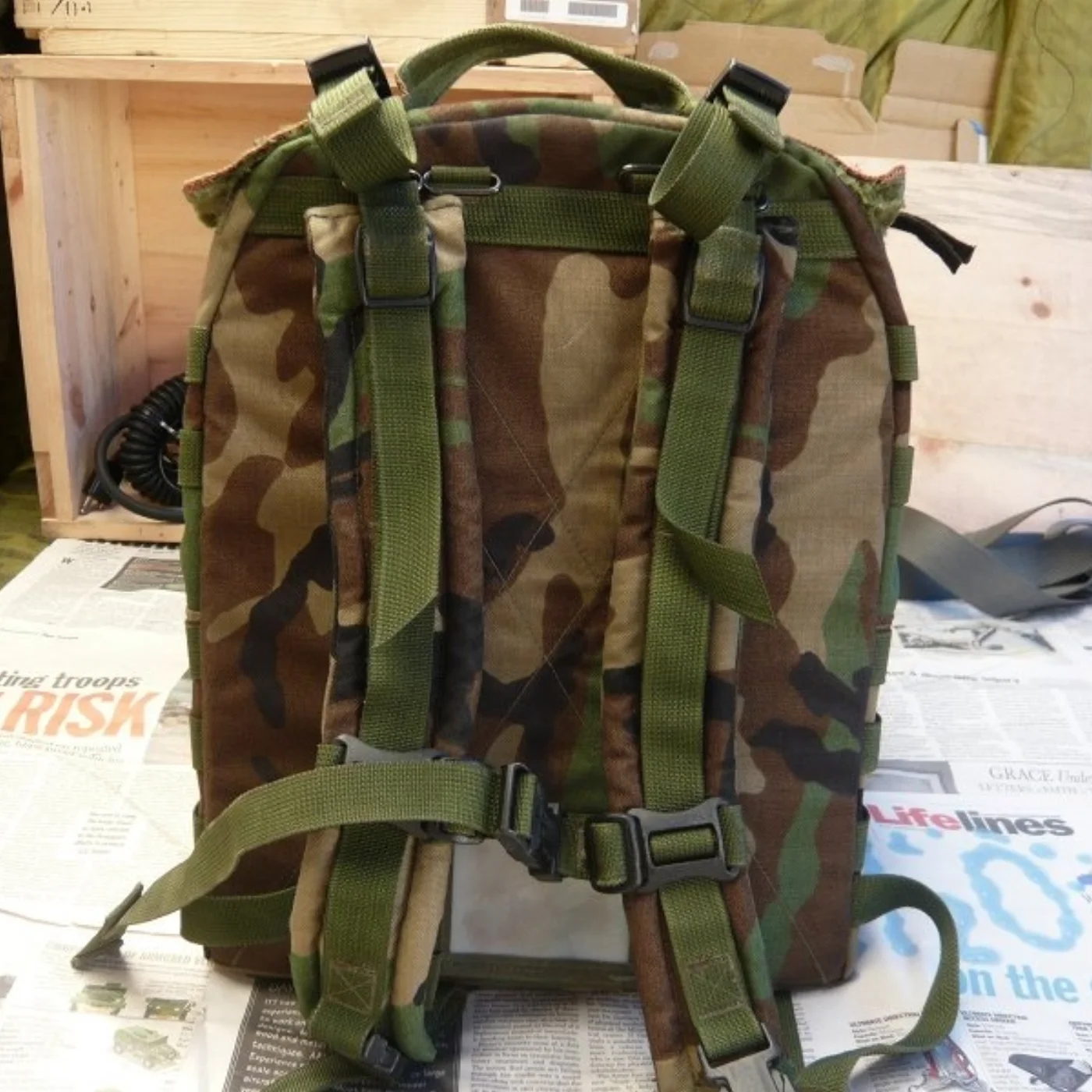 ミリタリーショップ 南国百貨店.COM|沖縄 MOLLE II パトロールパック 程度良し [F-354] - アメリカ 記録写真5
