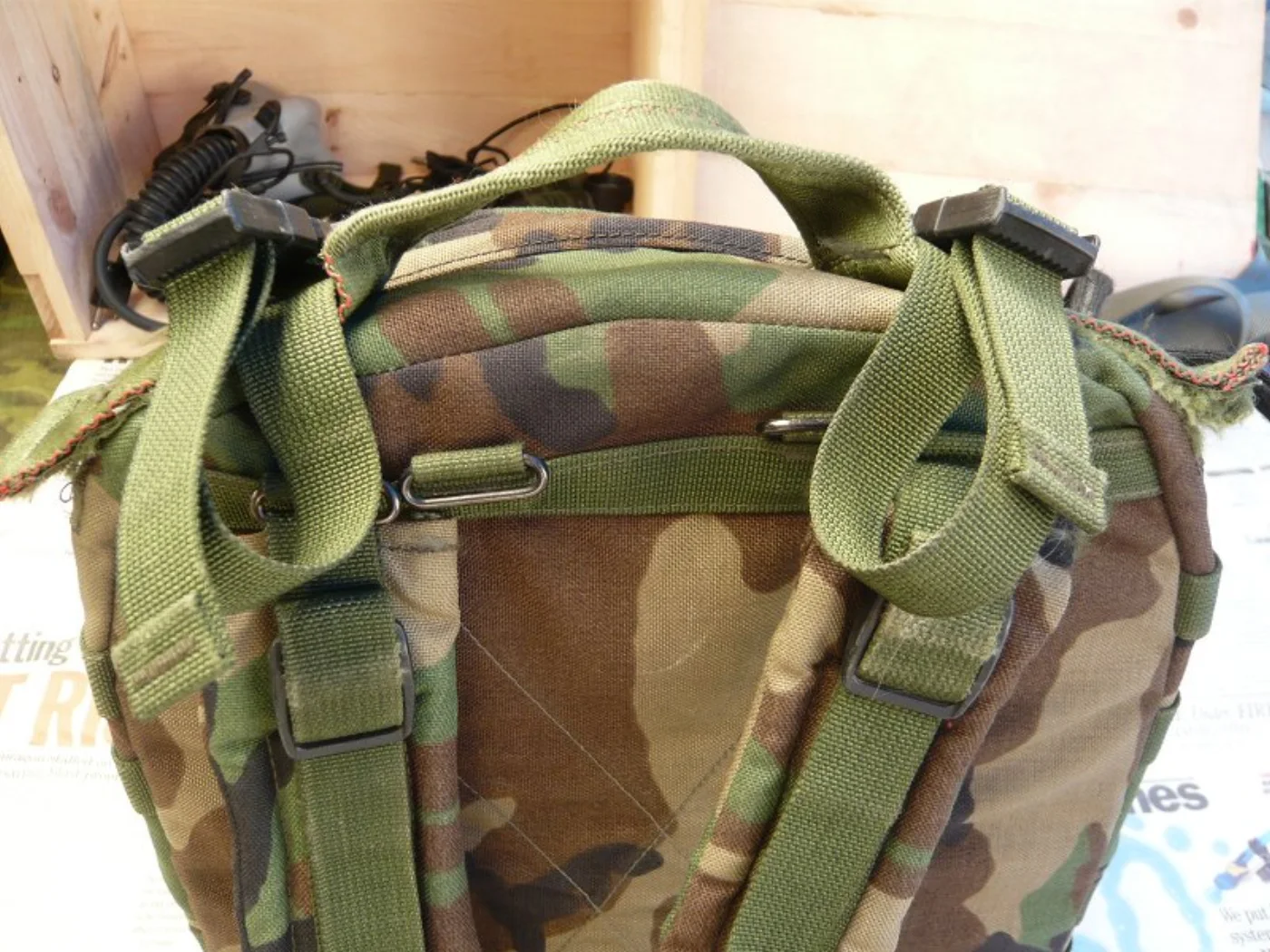 ミリタリーショップ 南国百貨店.COM|沖縄 MOLLE II パトロールパック 程度良し [F-354] - アメリカ 記録写真6