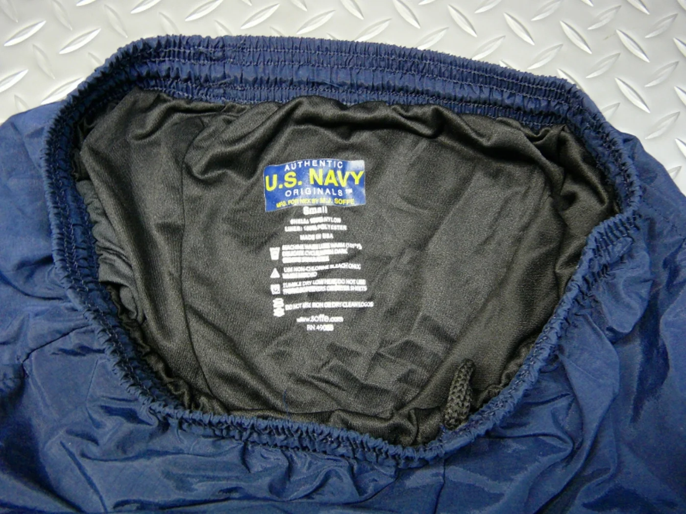 ミリタリーショップ 南国百貨店.COM|沖縄 NAVY トレーニング ショートパンツ -S- [G-825] - NAV 記録写真6