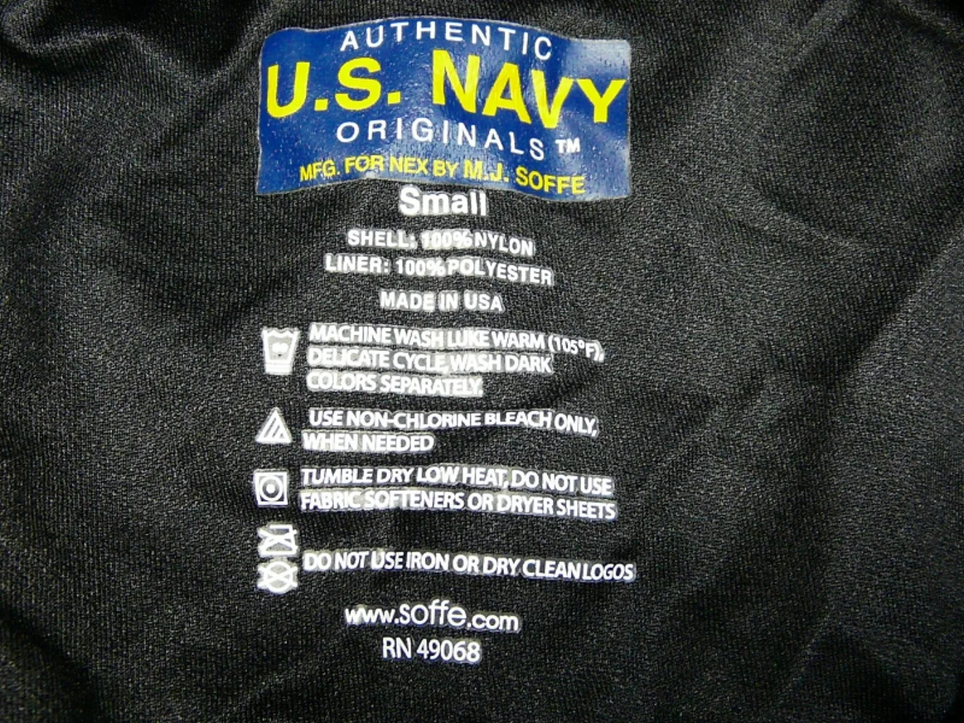 ミリタリーショップ 南国百貨店.COM|沖縄 NAVY トレーニング ショートパンツ -S- [G-825] - NAV 記録写真7