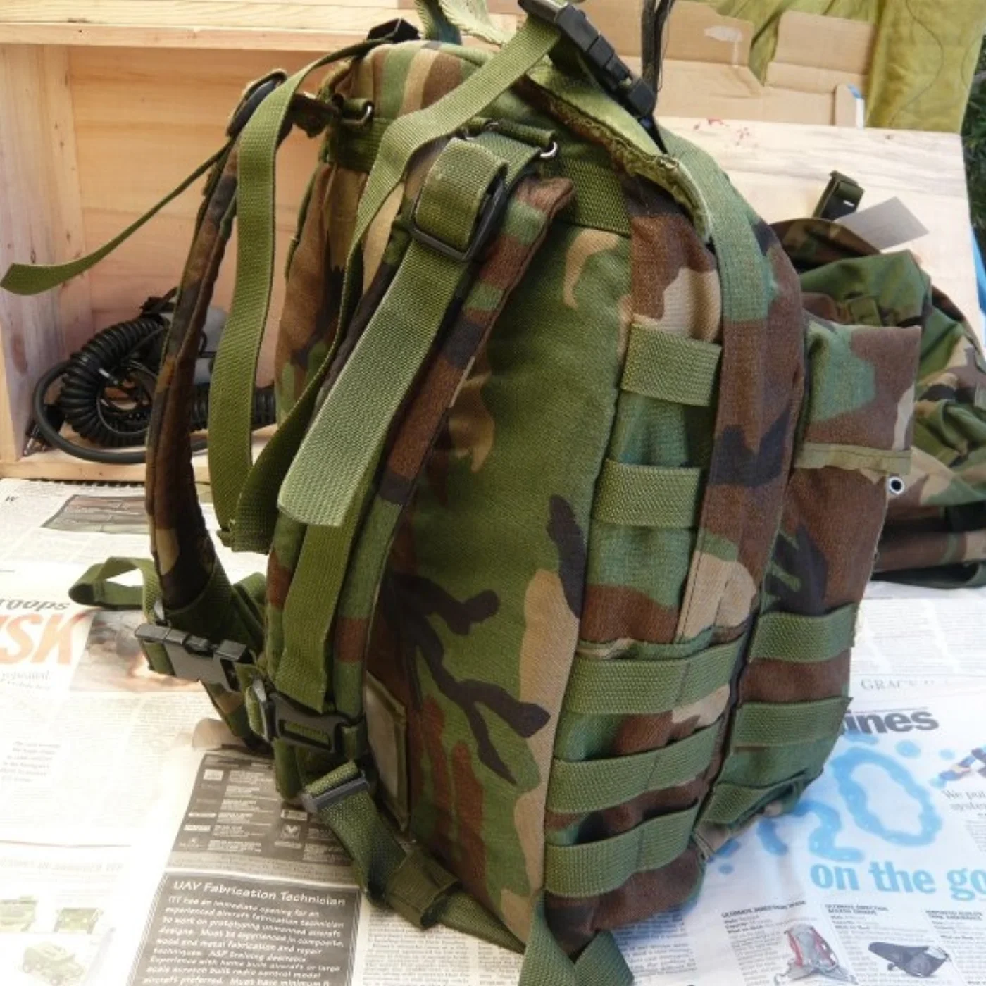 ミリタリーショップ 南国百貨店.COM|沖縄 MOLLE II パトロールパック 程度良し [F-356] - アメリカ 記録写真4