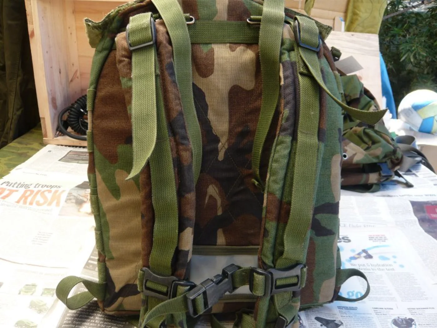 ミリタリーショップ 南国百貨店.COM|沖縄 MOLLE II パトロールパック 程度良し [F-356] - アメリカ 記録写真6
