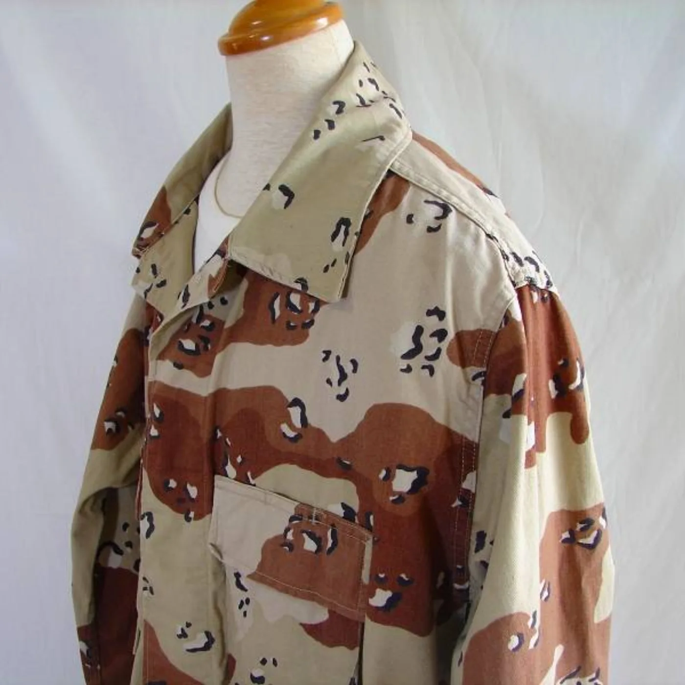 ミリタリーショップ 南国百貨店.COM|沖縄 6Cチョコチップ ジャケット L-S 湾岸戦争 [FK-195] - 6C 記録写真3