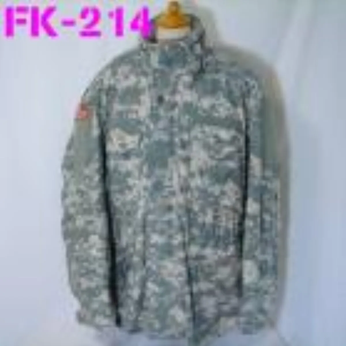 ミリタリーショップ 南国百貨店.COM|沖縄 ACU M65ジャケット XL-R 中古良品 [FK-214] - ACU 記録写真1