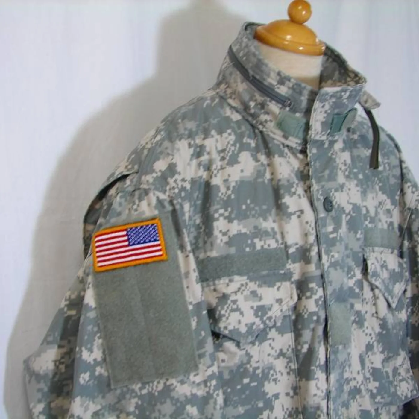 ミリタリーショップ 南国百貨店.COM|沖縄 ACU M65ジャケット XL-R 中古良品 [FK-214] - ACU 記録写真3
