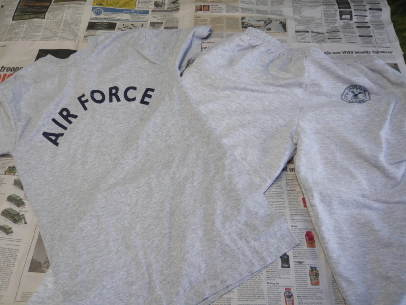 ミリタリーショップ 南国百貨店.COM|沖縄 U.S.AIR FORCE トレーニングウェア 上下セット M 実物 [G 記録写真2