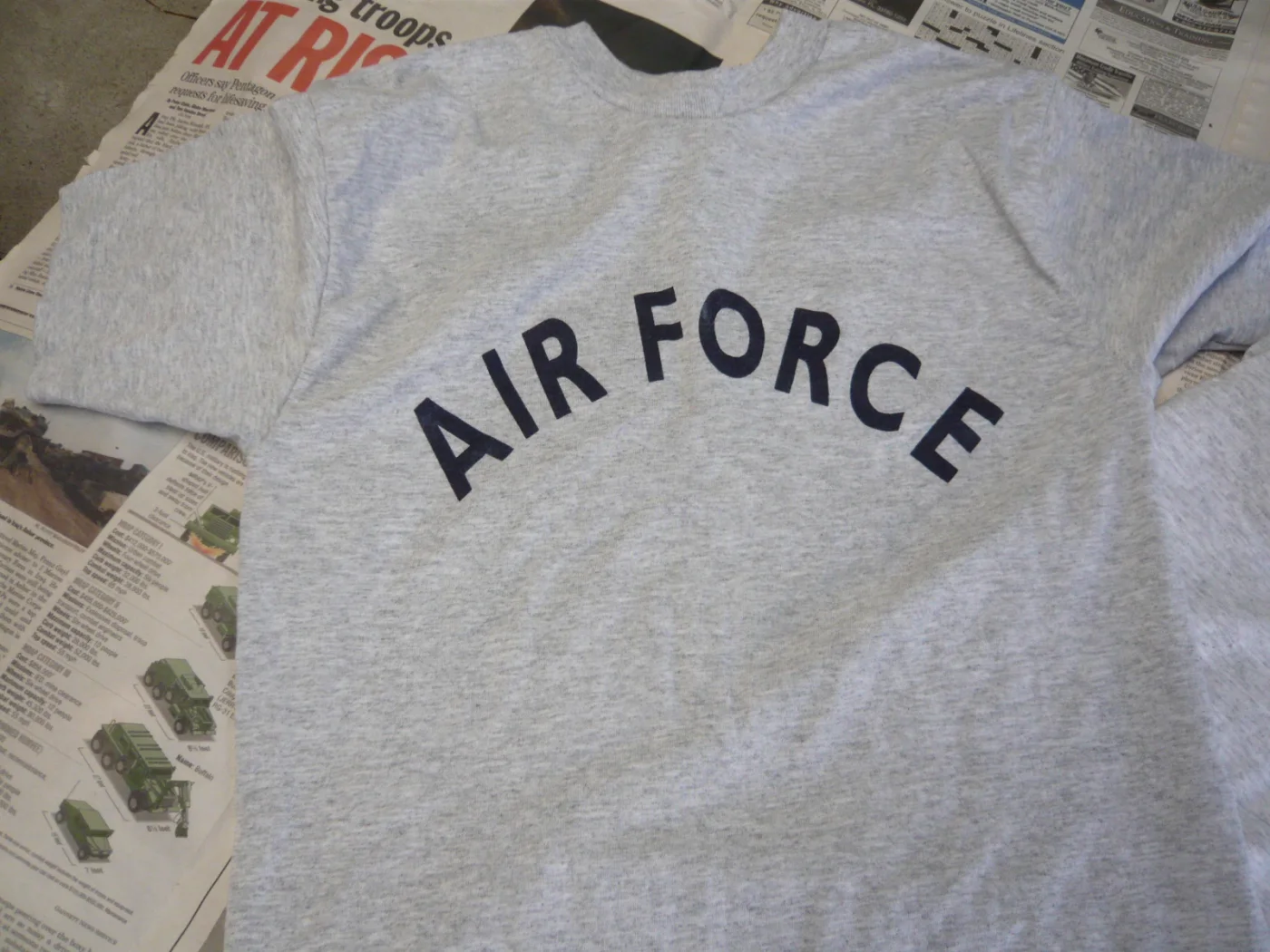 ミリタリーショップ 南国百貨店.COM|沖縄 U.S.AIR FORCE トレーニングウェア 上下セット M 実物 [G 記録写真3