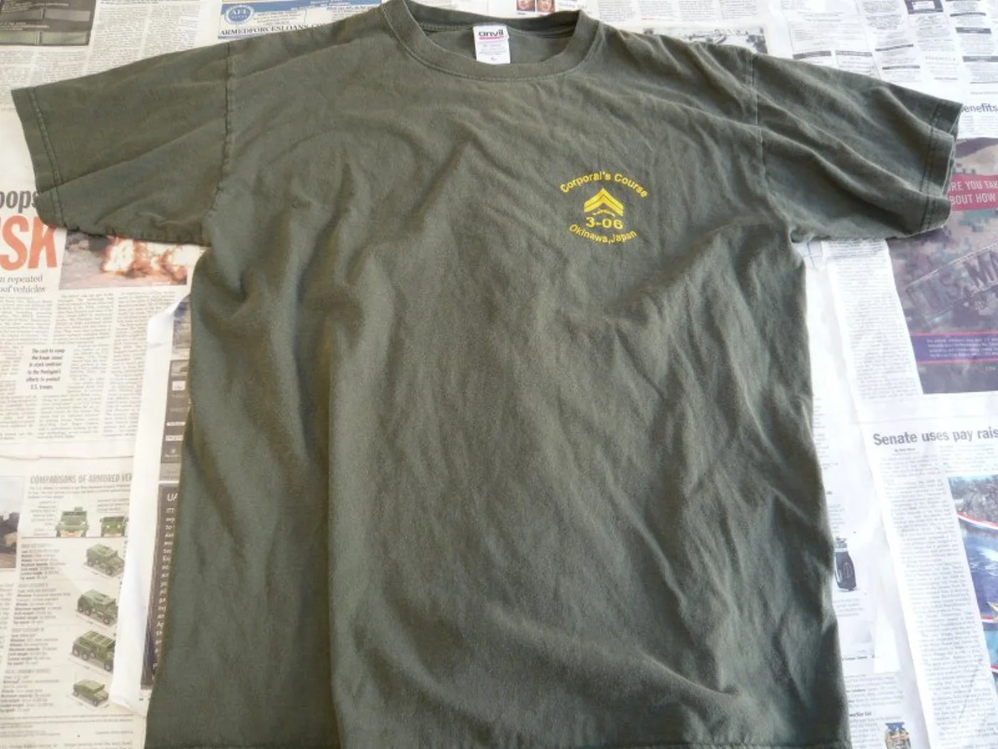 ミリタリーショップ 南国百貨店.COM|沖縄 USMC Tシャツ Okinawa Japan -L- [G-454] - 記録写真3