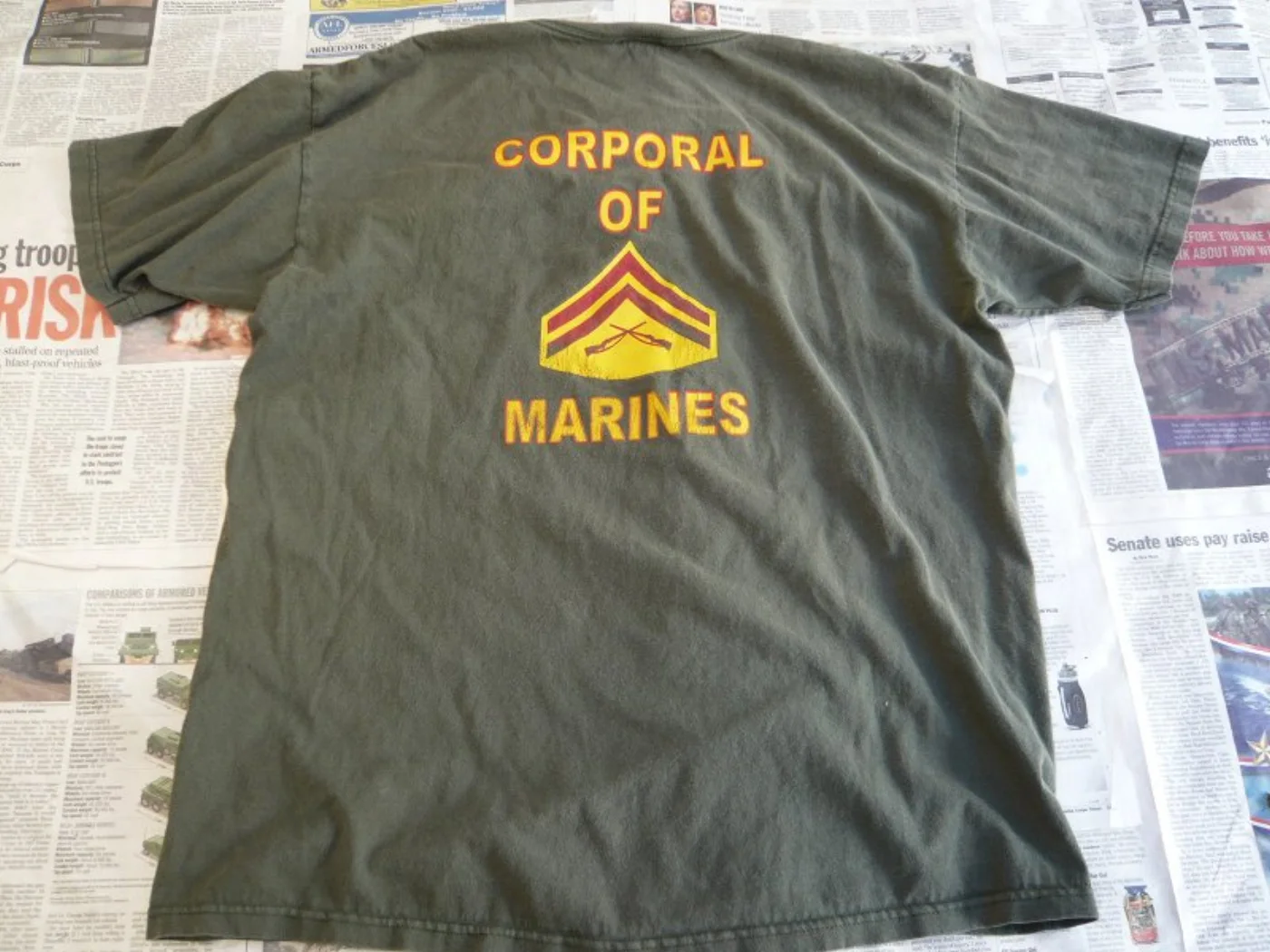 ミリタリーショップ 南国百貨店.COM|沖縄 USMC Tシャツ Okinawa Japan -L- [G-454] - 記録写真5