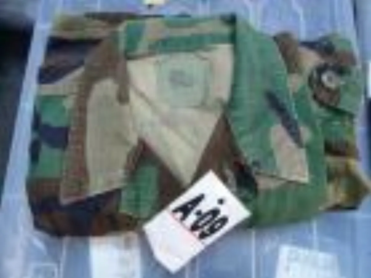 ミリタリーショップ 南国百貨店.COM|沖縄 迷彩戦闘服 ジャケット M-R [A-009] - 迷彩戦闘服 ジャケット 記録写真1