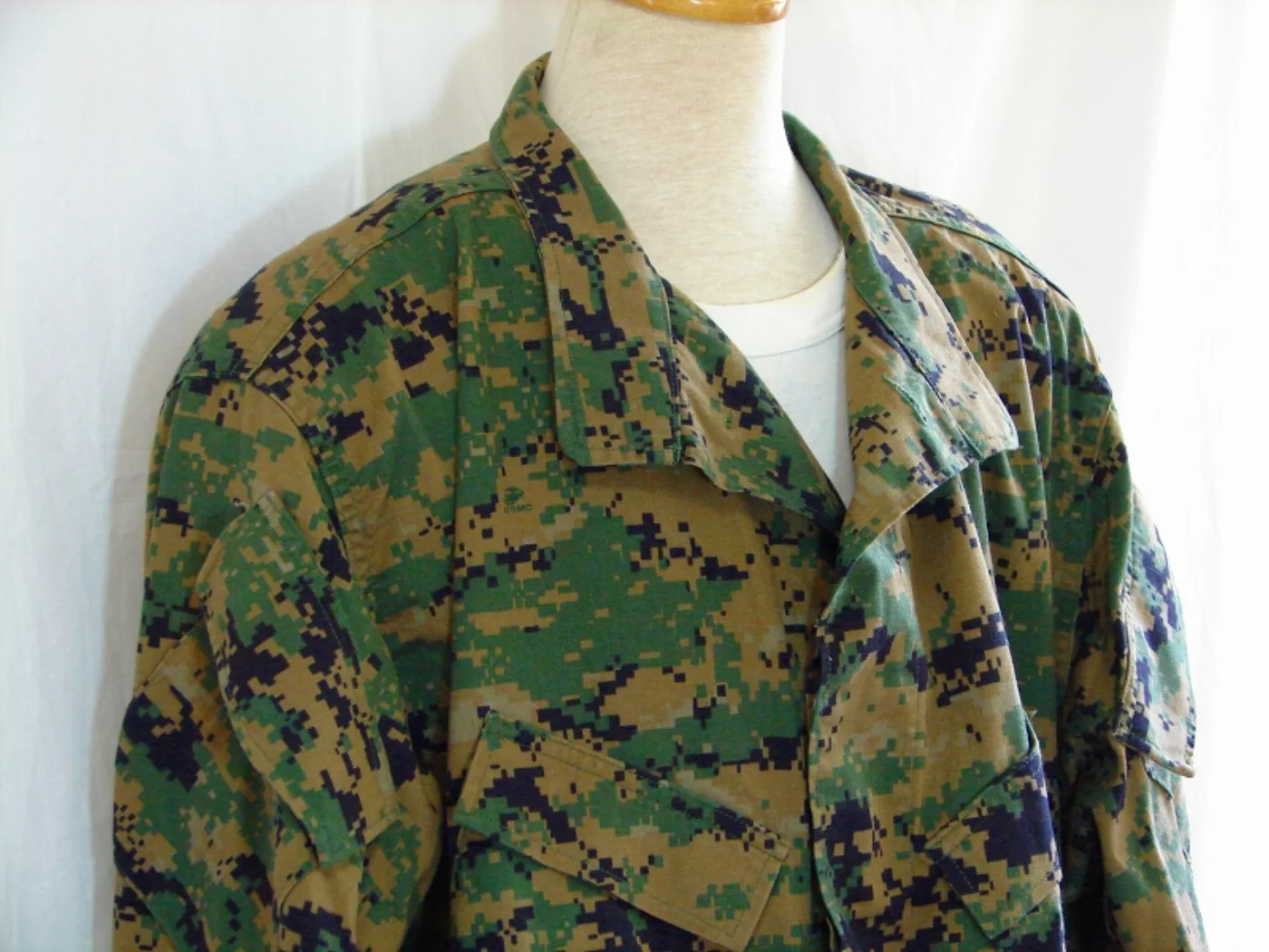 ミリタリーショップ 南国百貨店.COM|沖縄 USMC マーパット ウッドランド ジャケット L-R 極上品 [FK-2 記録写真5