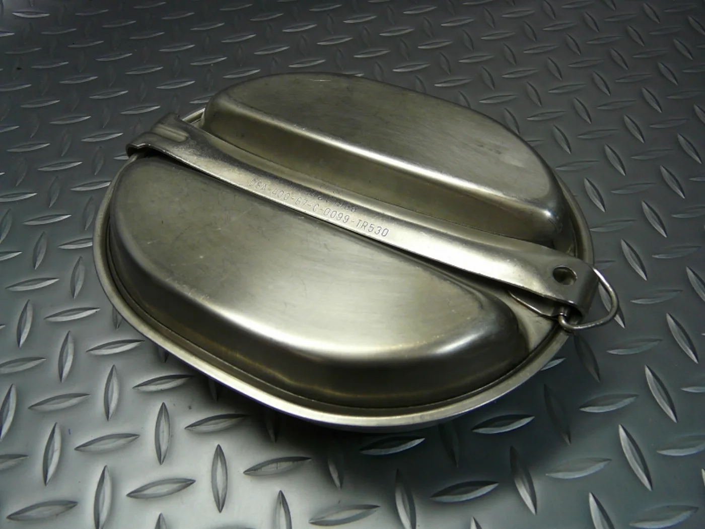 ミリタリーショップ 南国百貨店.COM|沖縄 メスキットパン U.S. T/I-M&C 1966 [B-1007] - 記録写真4
