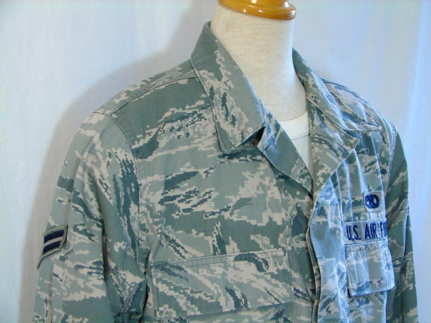 ミリタリーショップ 南国百貨店.COM|沖縄 U.S.AIRFORCE ABU 空軍新型迷彩 ジャケット [ZZZ FK 記録写真5