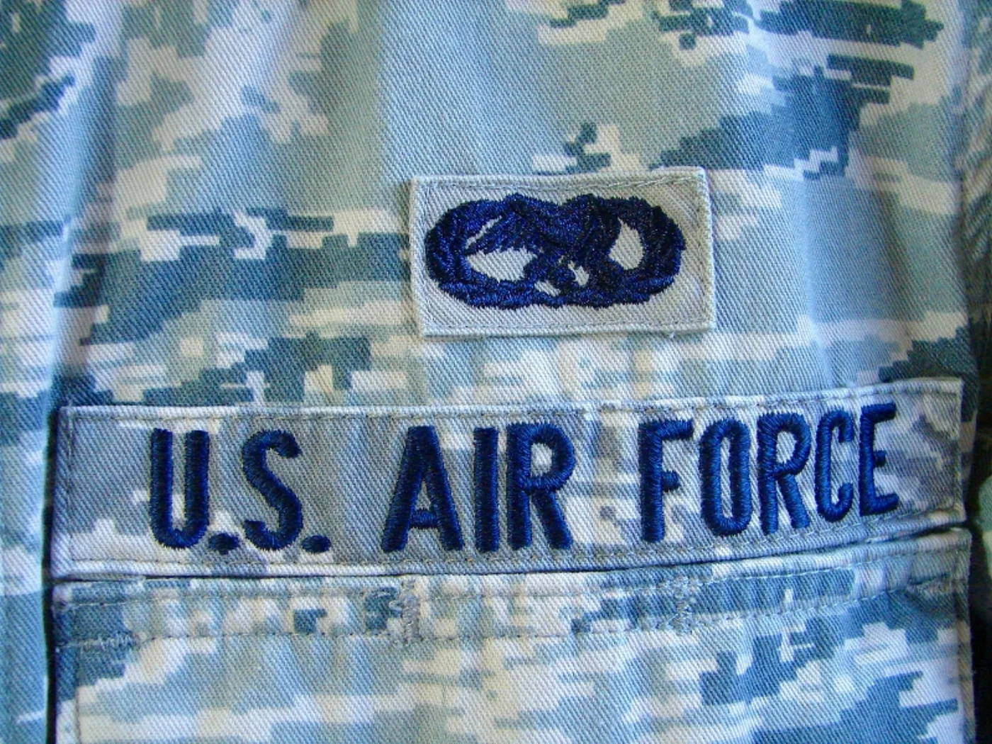 ミリタリーショップ 南国百貨店.COM|沖縄 U.S.AIRFORCE ABU 空軍新型迷彩 ジャケット [ZZZ FK 記録写真6