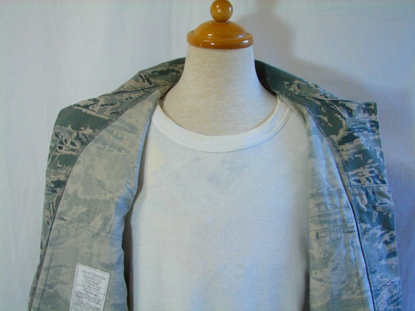 ミリタリーショップ 南国百貨店.COM|沖縄 U.S.AIRFORCE ABU 空軍新型迷彩 ジャケット [ZZZ FK 記録写真8