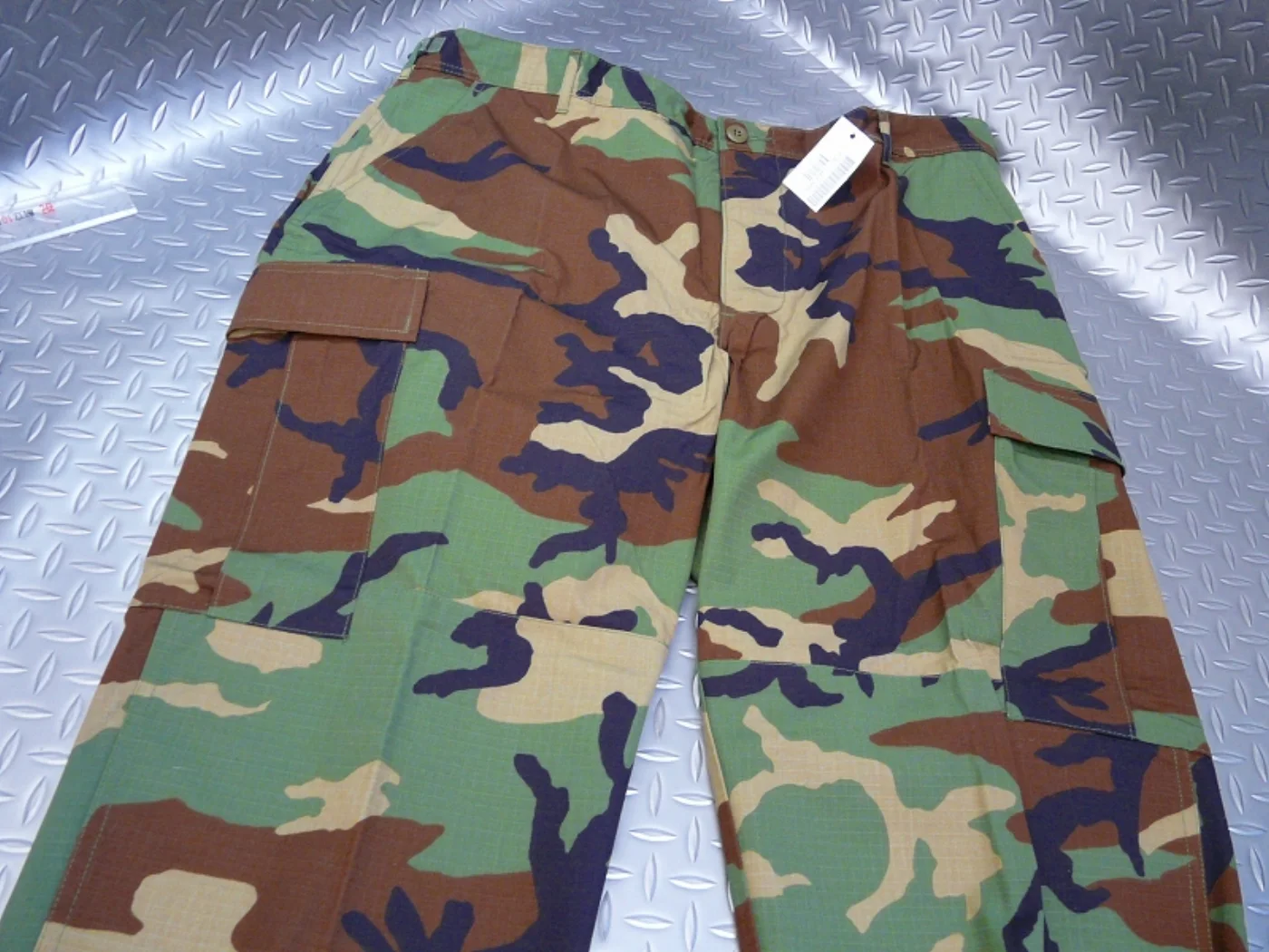 ミリタリーショップ 南国百貨店.COM|沖縄 BDU 迷彩パンツ Rip-Stop XL-S 新品 [Z-1297] - 記録写真5