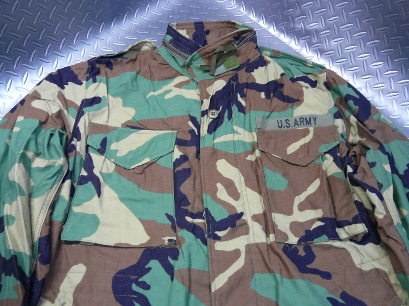 ミリタリーショップ 南国百貨店.COM|沖縄 M65 フィールドジャケット M-S 迷彩 中古良品 [G-846] - 記録写真3