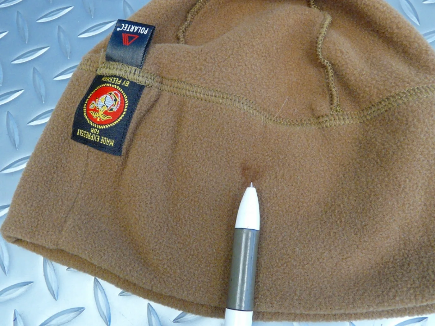 ミリタリーショップ 南国百貨店.COM|沖縄 USMC ポーラテック コヨーテ キャップ [E-1126] - USMC 記録写真7