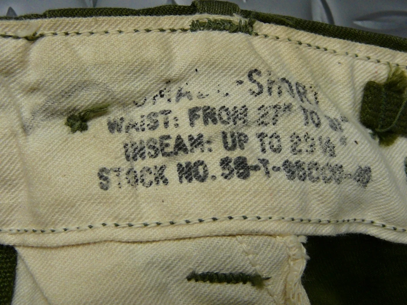 ミリタリーショップ 南国百貨店.COM|沖縄 M-1951 フィールドパンツ 極上品 S-S [G-851] - M-1 記録写真8