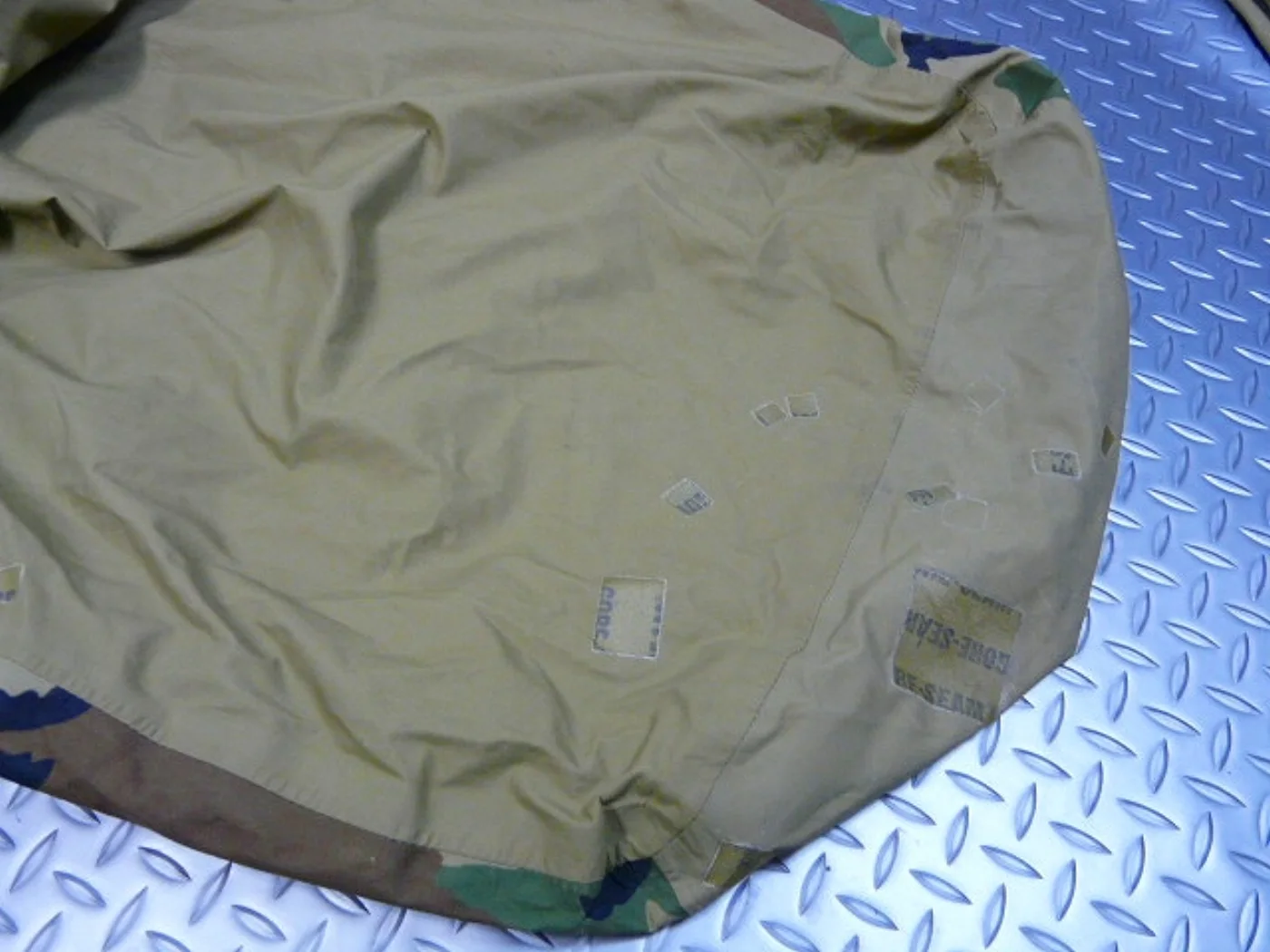 ミリタリーショップ 南国百貨店.COM|沖縄 ゴアテックス寝袋カバー [A-550] - 米軍実物のゴアテックス製、寝袋 記録写真6