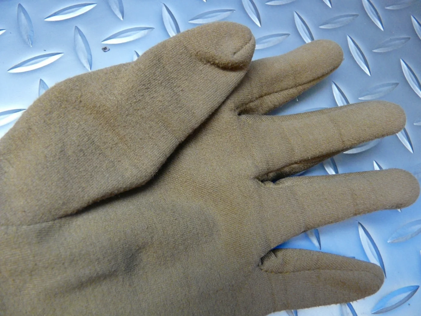 ミリタリーショップ 南国百貨店.COM|沖縄 ポーラテック グローブ コヨーテ ダブルネーム M [ZZ V-038] 記録写真5