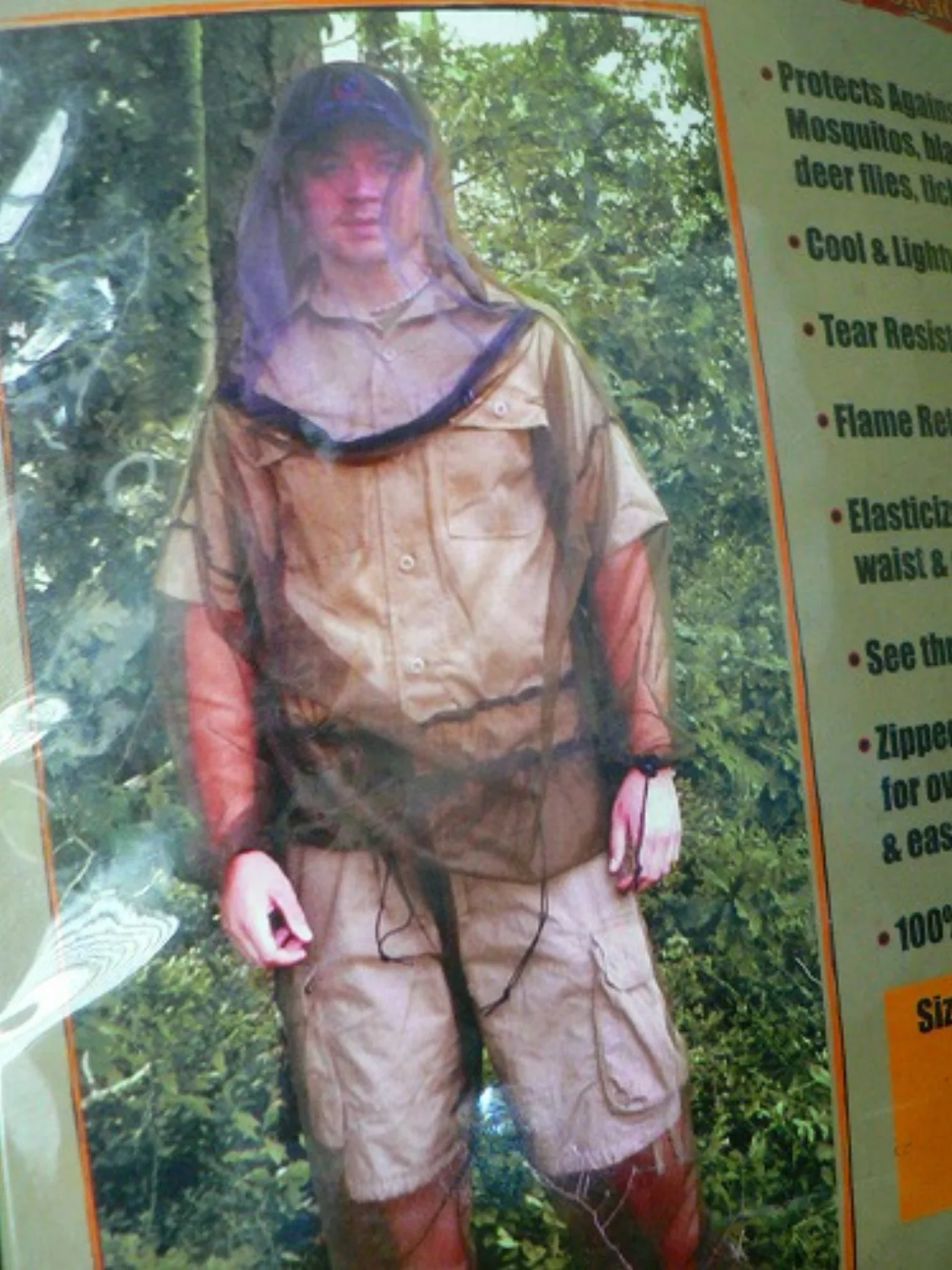 ミリタリーショップ 南国百貨店.COM|沖縄 BUG JACKET 虫除けジャケット 新品 [E-383] - BUG 記録写真5