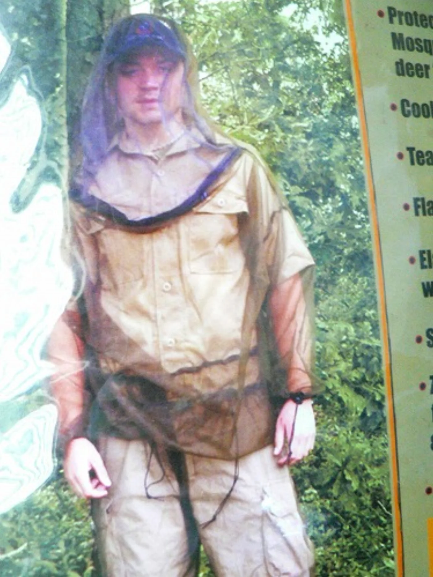 ミリタリーショップ 南国百貨店.COM|沖縄 BUG JACKET 虫除けジャケット 新品 [E-383] - BUG 記録写真6
