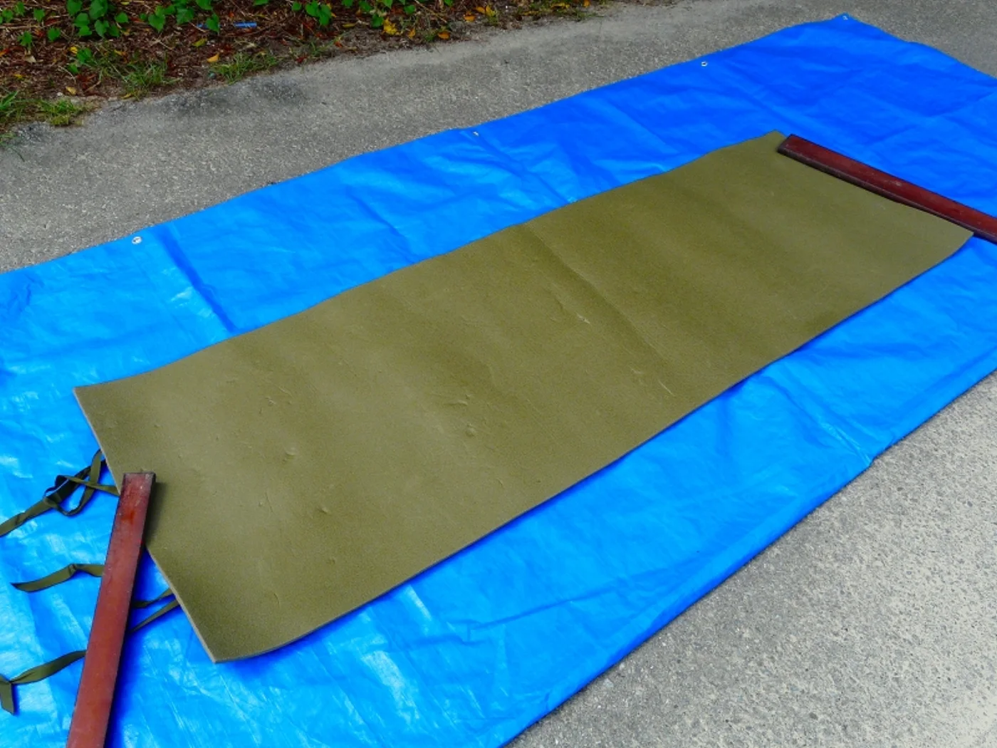 ミリタリーショップ 南国百貨店.COM|沖縄 米軍実物 ウレタンマット 中古良品 [Z MAT-004] - 米軍実物 記録写真2