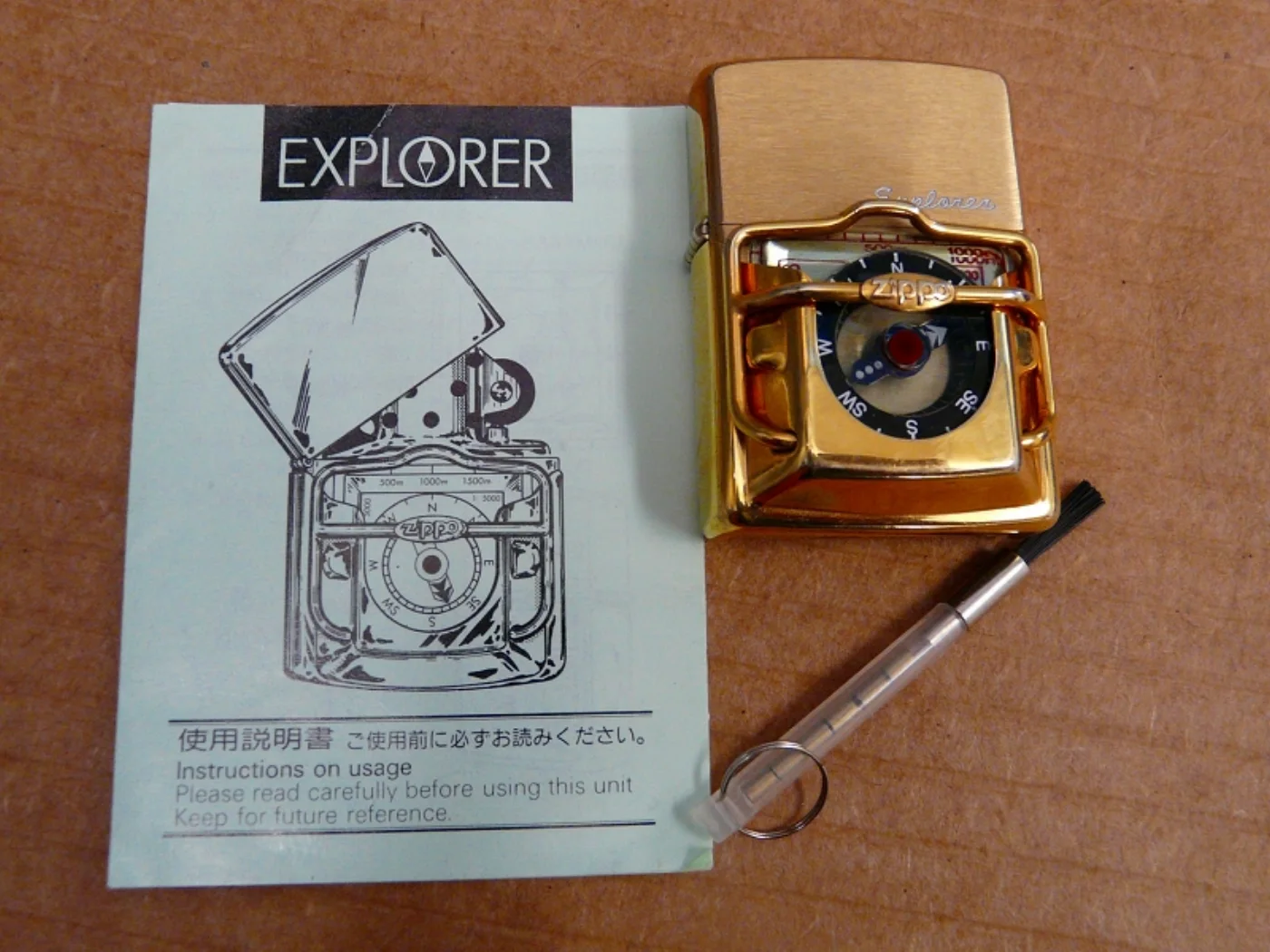 ミリタリーショップ 南国百貨店.COM|沖縄 Zippo EXPLORER コンパス付き アルミケース入り [ZZ D- 記録写真6
