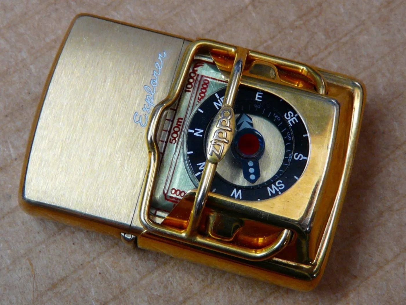 ミリタリーショップ 南国百貨店.COM|沖縄 Zippo EXPLORER コンパス付き アルミケース入り [ZZ D- 記録写真8