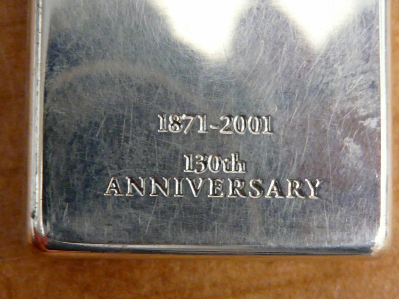 ミリタリーショップ 南国百貨店.COM|沖縄 Zippo 130th ANNIVERSARY [ZZ D-1577] - 記録写真4