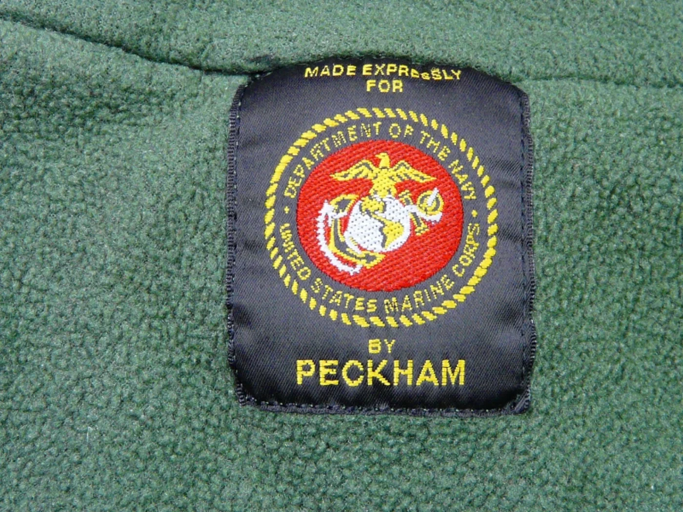 ミリタリーショップ 南国百貨店.COM|沖縄 USMC バックロゴ ポーラテックフリース M OD [H-351] - 記録写真8