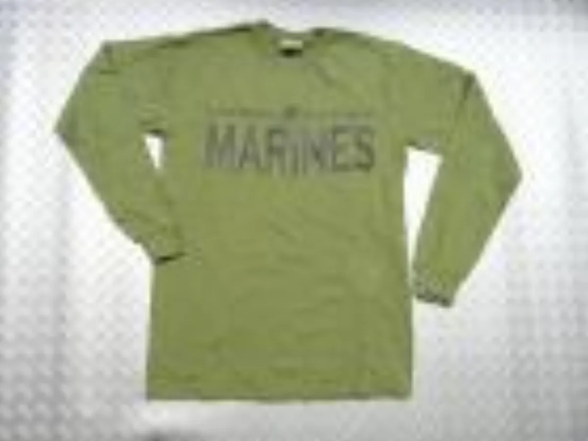 ミリタリーショップ 南国百貨店.COM|沖縄 ミリタリーTシャツ 長袖 UNITED STATES MARINES -S 記録写真1