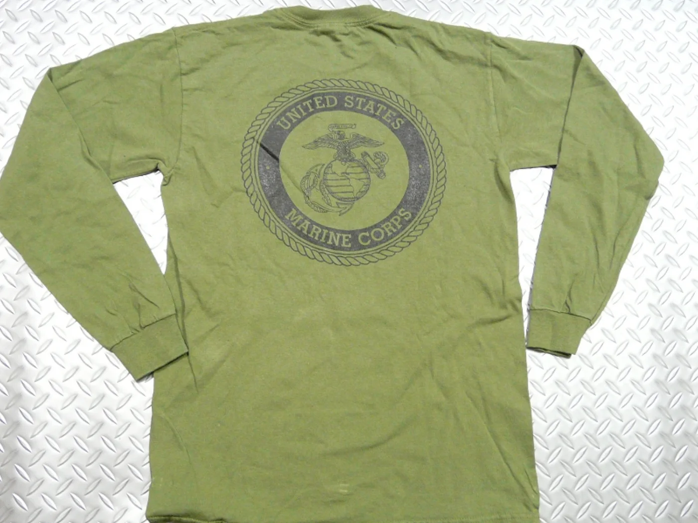 ミリタリーショップ 南国百貨店.COM|沖縄 ミリタリーTシャツ 長袖 UNITED STATES MARINES -S 記録写真6