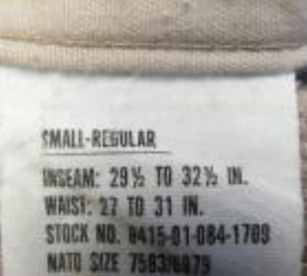 ミリタリーショップ 南国百貨店.COM|沖縄 迷彩パンツ S-R 6C [YAS-005] - 迷彩パンツ S-R 6C 記録写真1