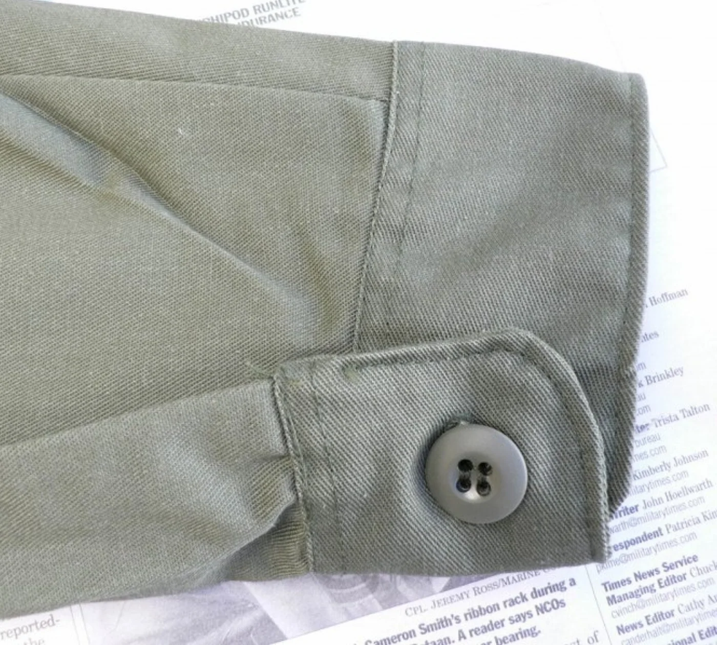 ミリタリーショップ 南国百貨店.COM|沖縄 SHIRT UTILITY DURA PRESS OG-507 新品 [Y 記録写真8