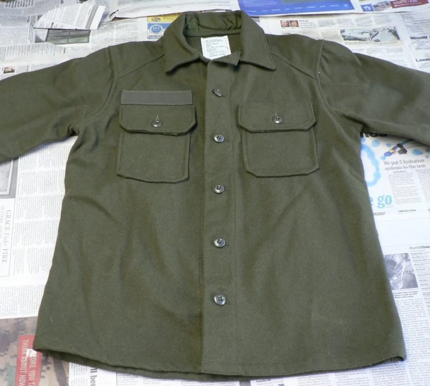 ミリタリーショップ 南国百貨店.COM|沖縄 SHIRT COLD WEATHER FIELD -M- 新品 [YAS- 記録写真3